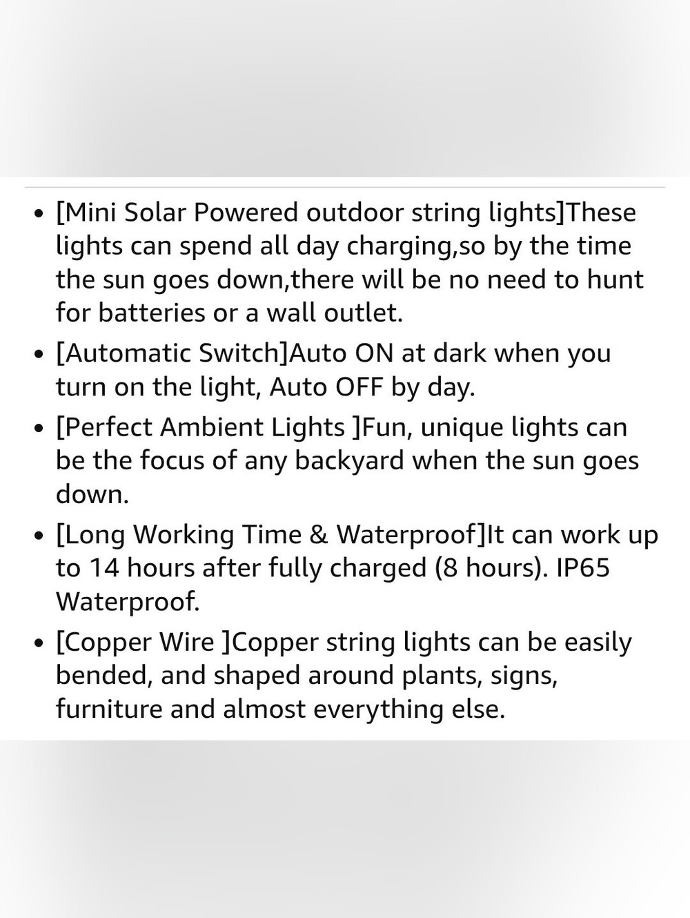 Mini Solar String Lights - Picture 4 of 6